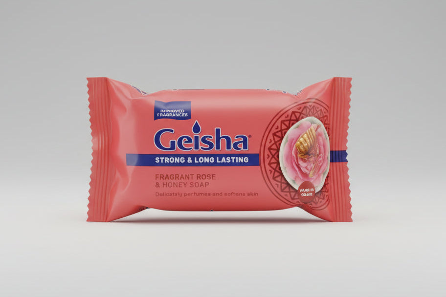 Geisha Fragrant Rose & Honey Soap 180g