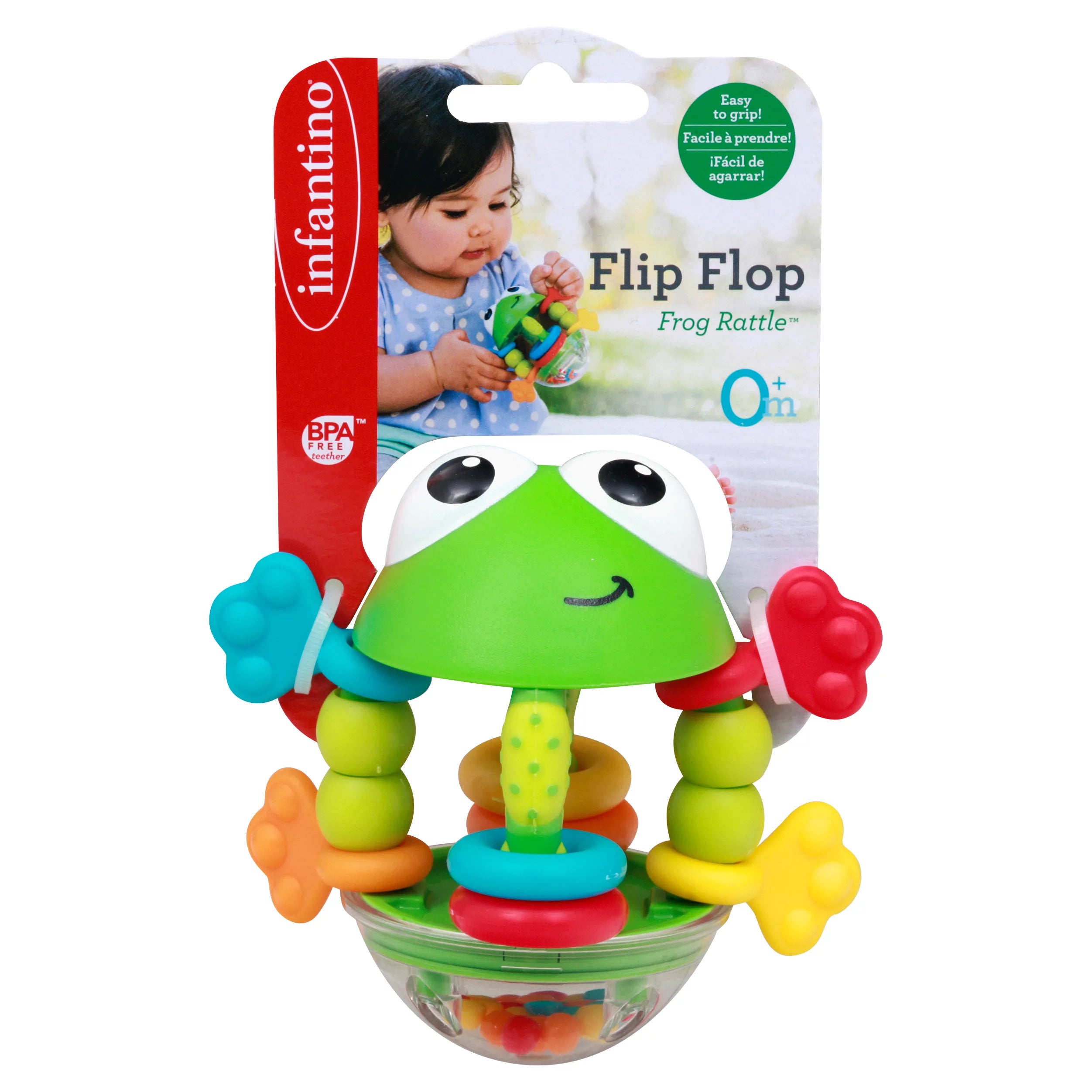 Infantino Flip Flop Frog Rattle