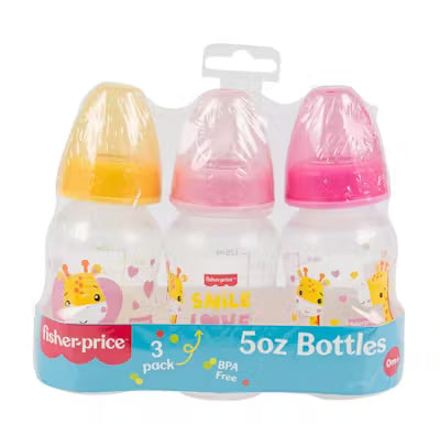 Fisher -Price 5z Bottles 3 pack 0m+