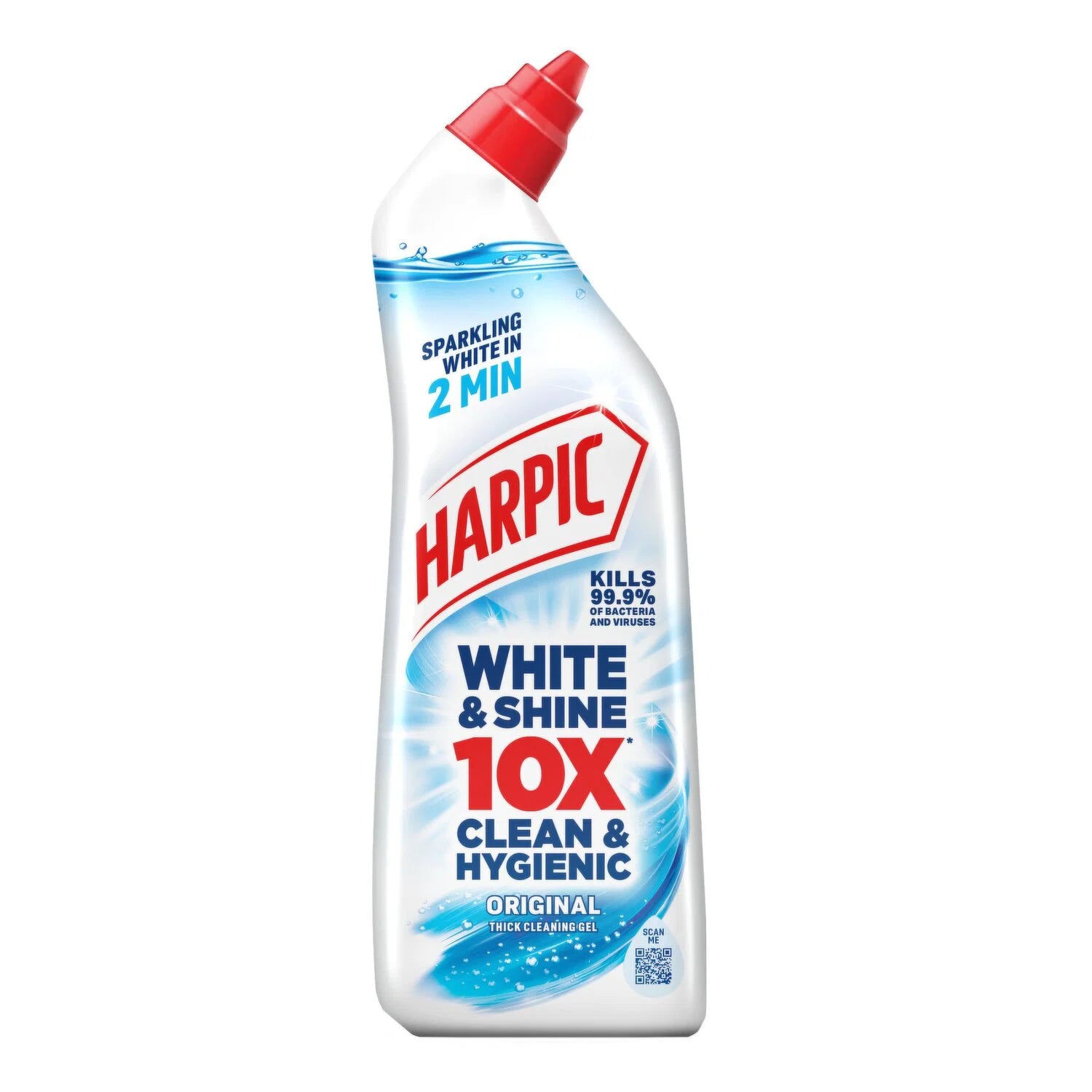 Harpic White & Shine 10x Clean Hygienic 750ml