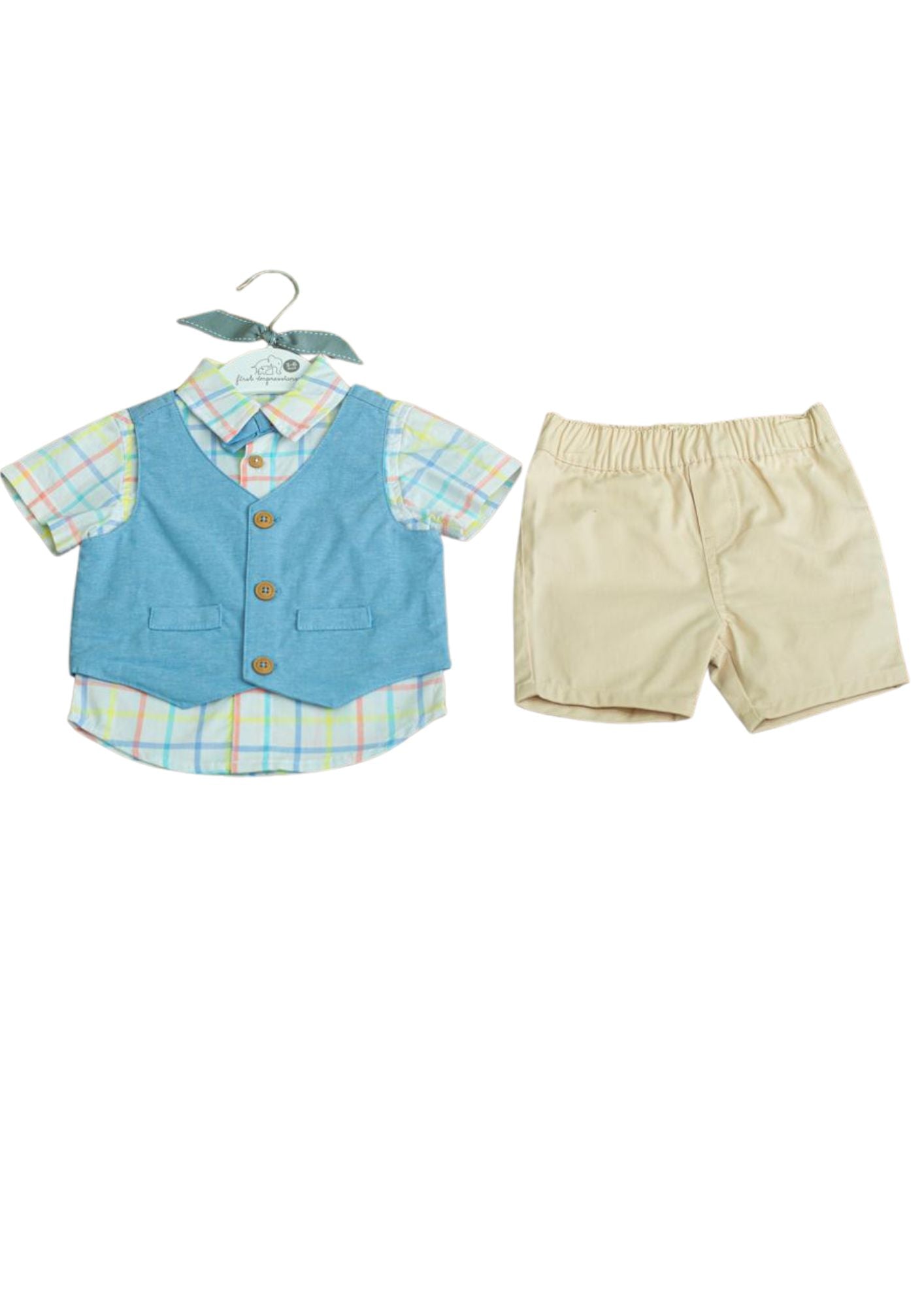 First impressions (baby) 3-6 months (3 piece set) - kids fashion product photo