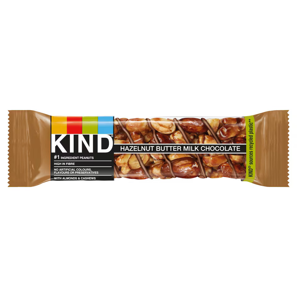 Kind Hazelnut Butter Milk Chocolate 40g