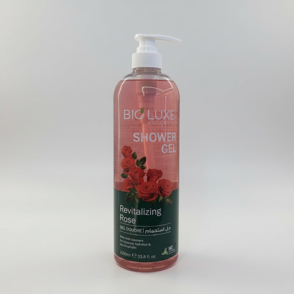 Bioluxe Natural Shower Gel Revitalizing Rose 1000ml