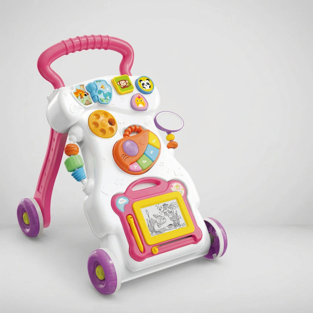 2 in 1 Baby Learning Musical Walker
