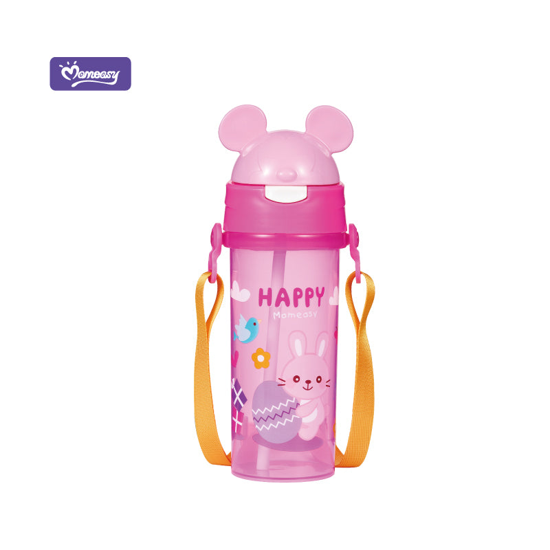 Momeasy Water Bottle with Straw 450ml