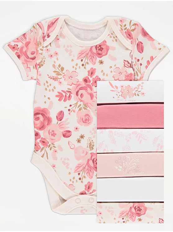 George baby 7 bodysuits 3-6 months