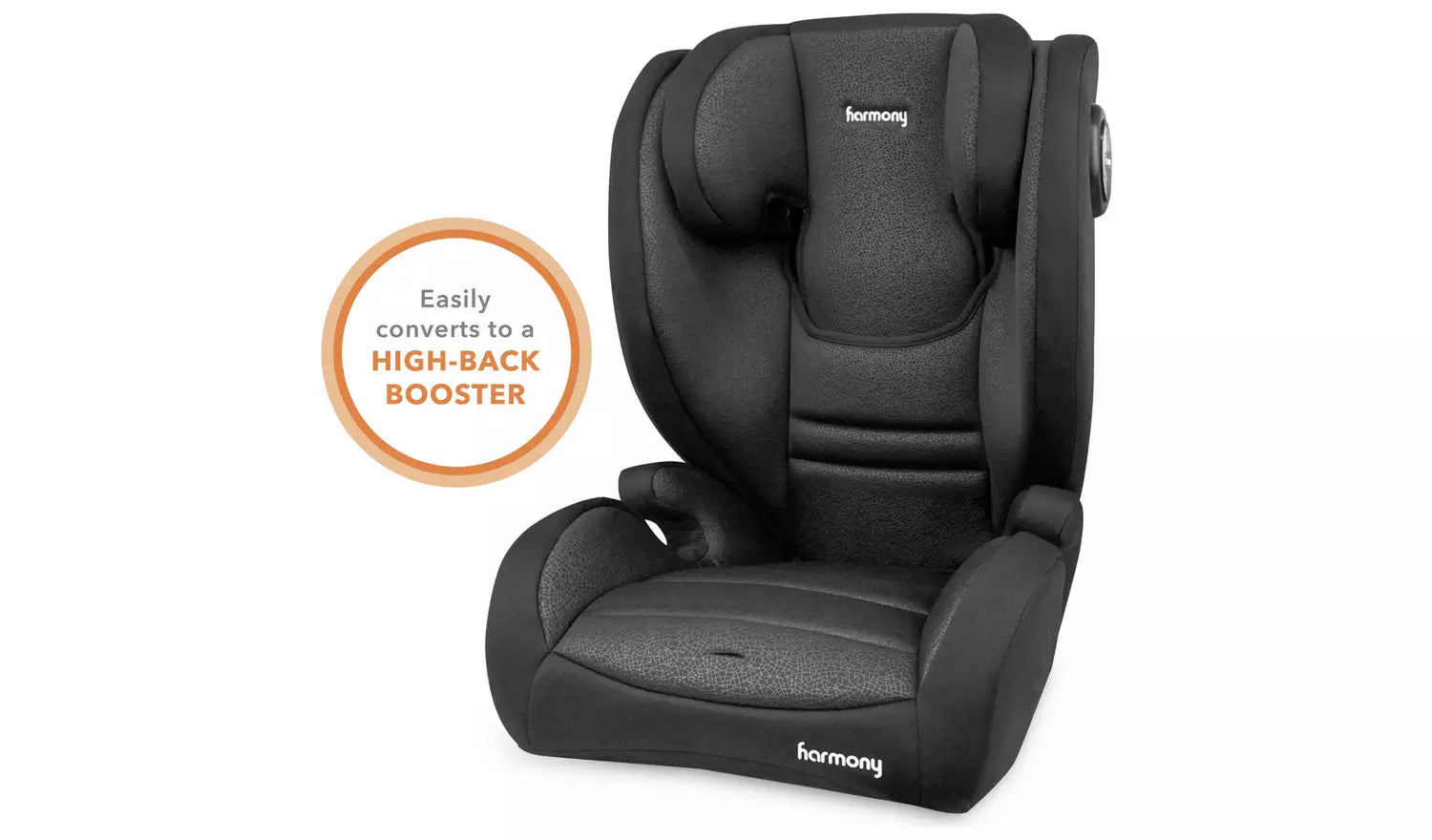 Harmony Genesys Harnessed R129 Booster Car Seat