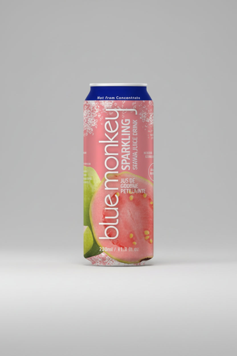 Blue Monkey Sparkling Guava Juice Drink 330ml