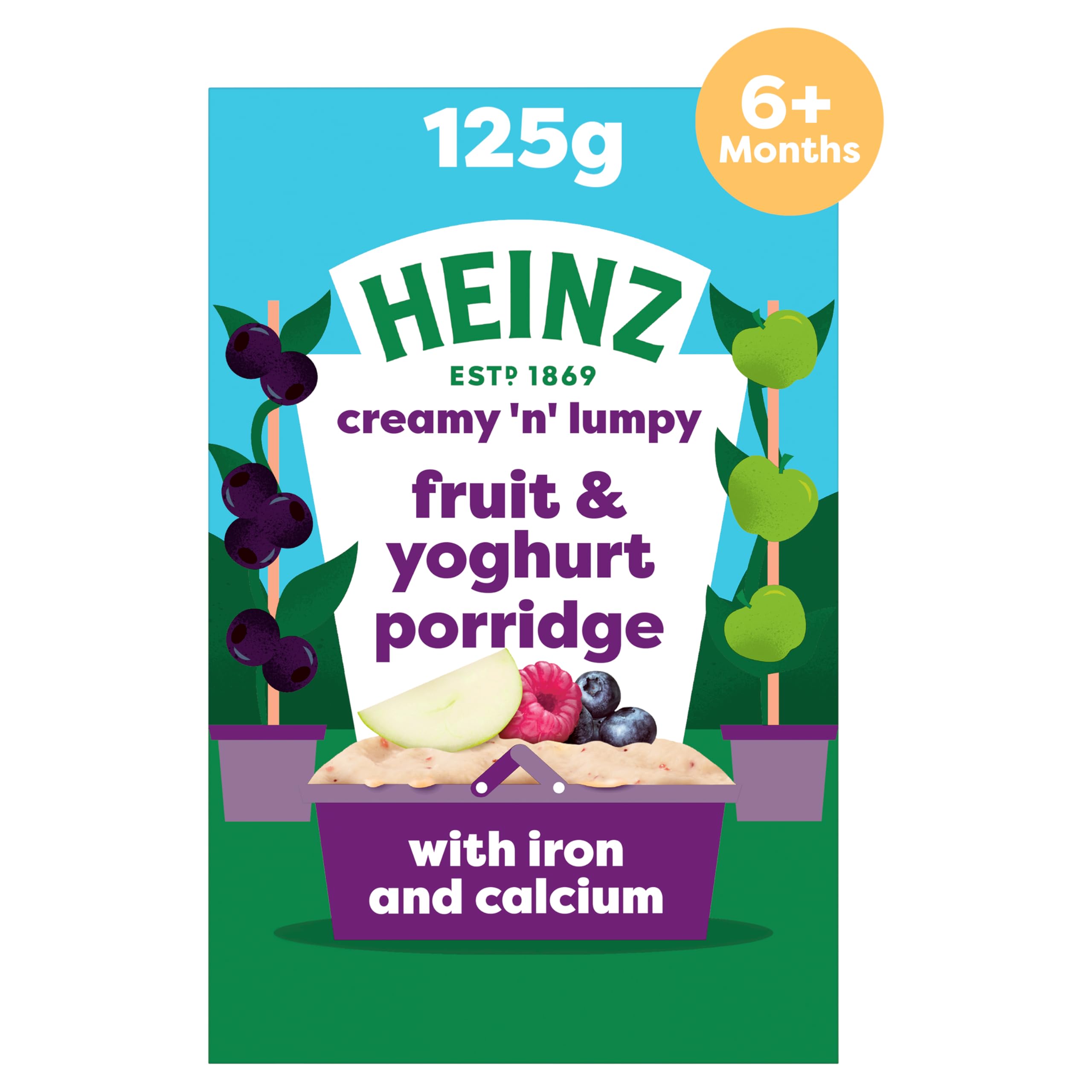 Heinz Fruit & Yoghurt 6m+ 125g