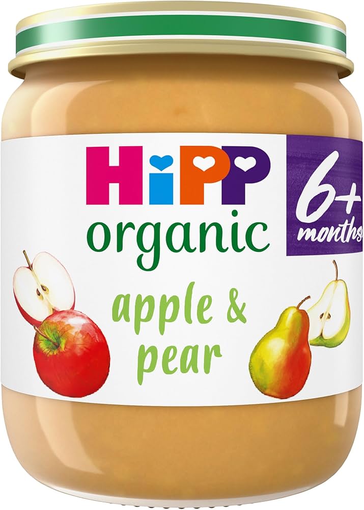 Hipp Organic Apple & Pear (125g x 6) pack