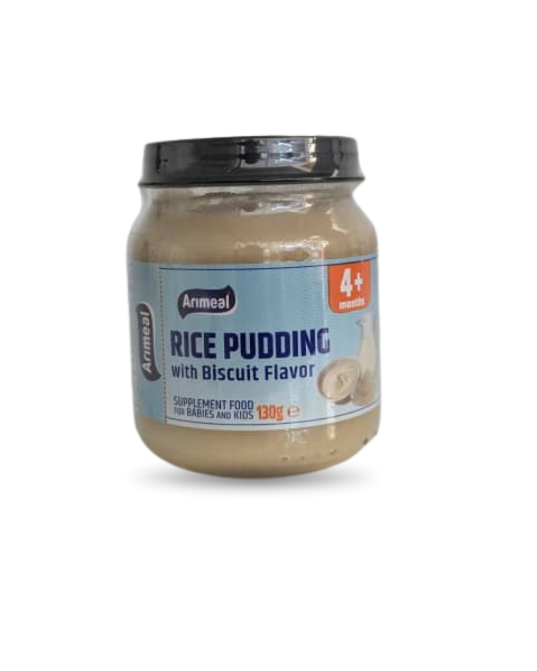 Arimeal Rice Pudding with biscuit flavor 130g Single