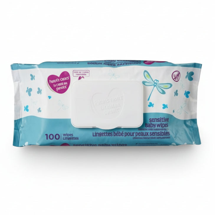Parent's Choice Baby Wipes (100) (Single pk)