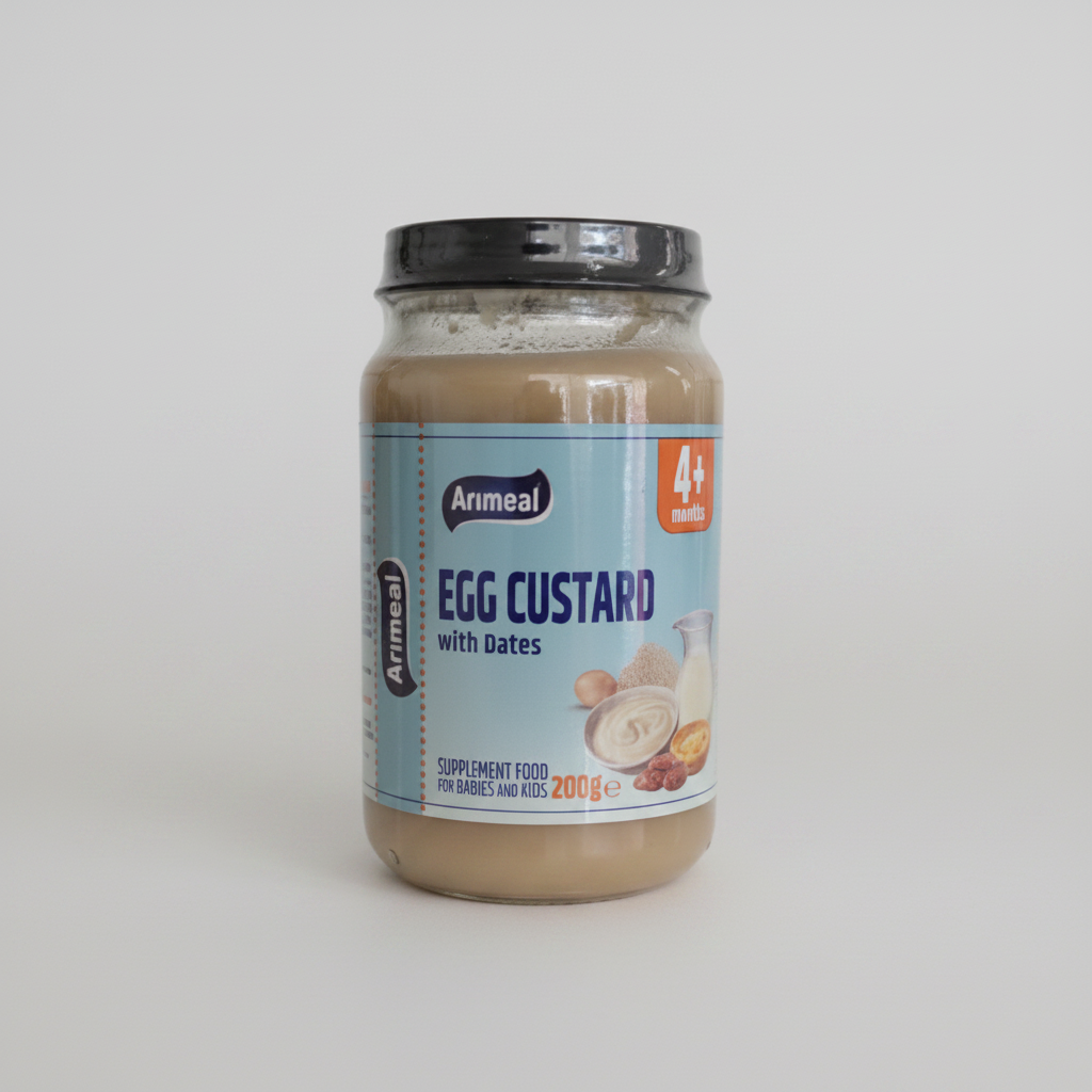 Arimeal Egg Custard with Dates 200g