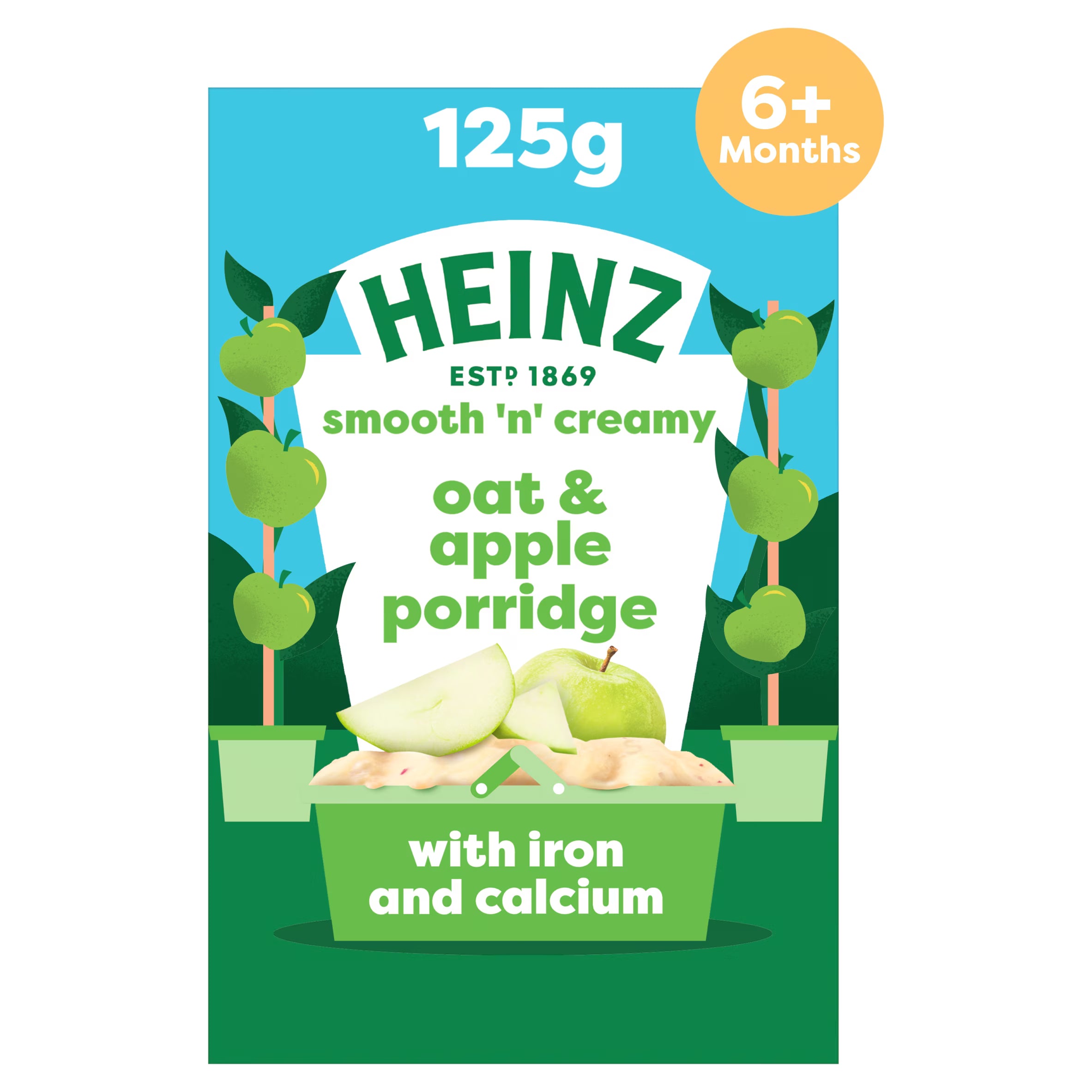 Heinz Oat & Apple Porridge 6m+ 125g