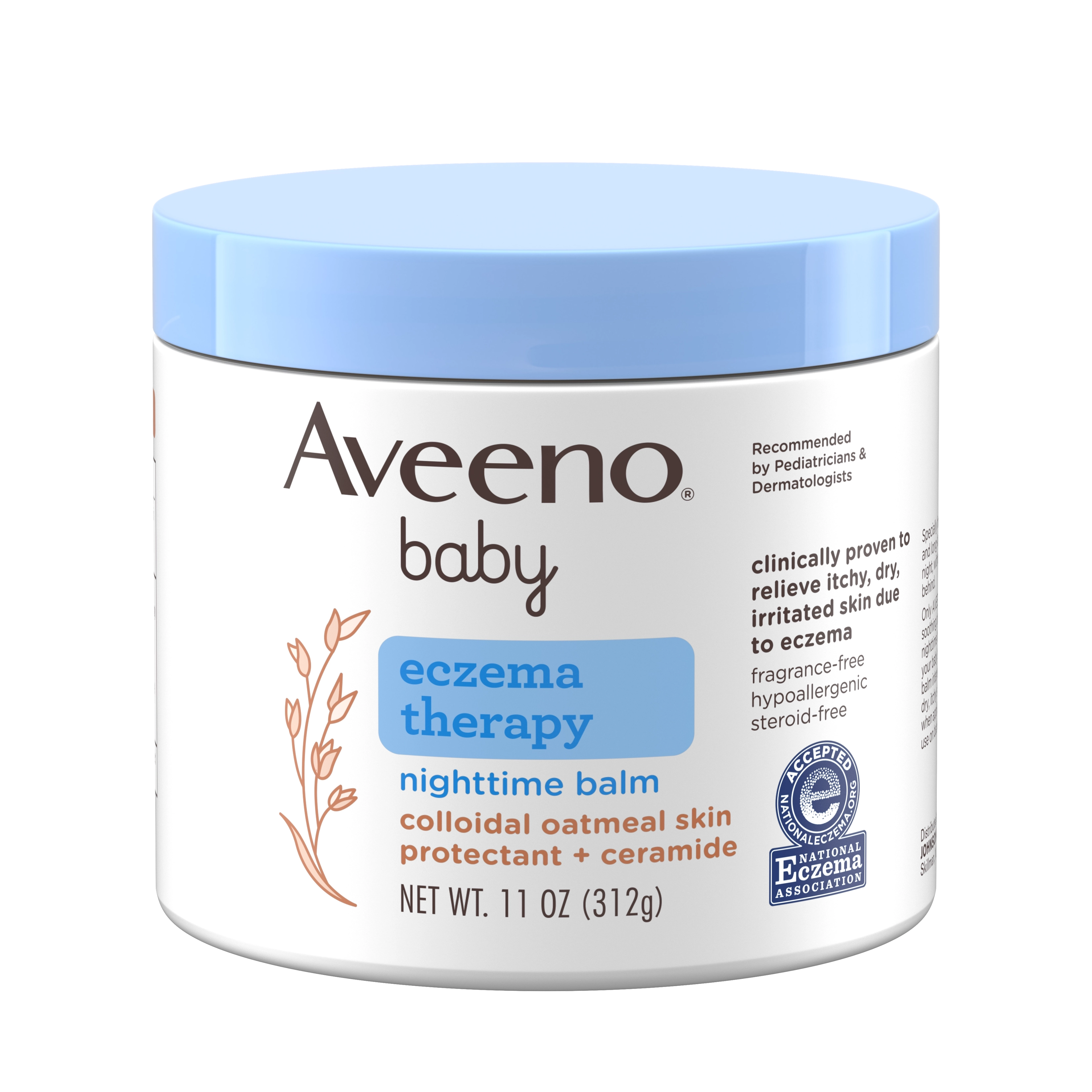 Aveeno Baby Eczema Therapy Nighttime Balm 312g