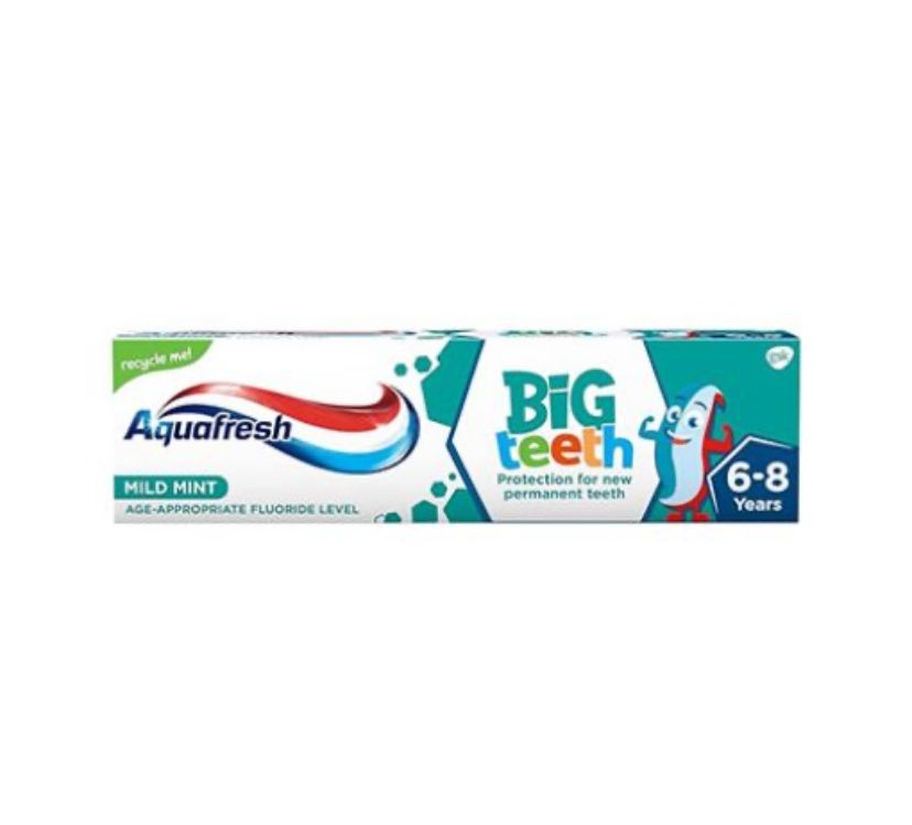 Aqua Fresh Big Teeth 1 Pack (50ml) Single product photo – Buy online at Beks Ghana