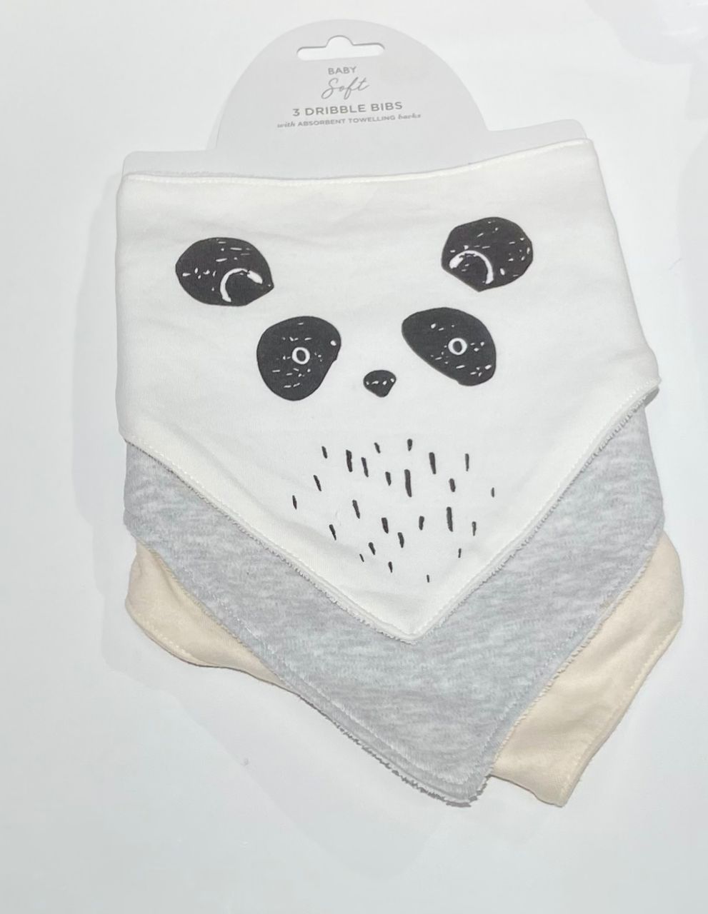 Baby soft 3 dribble bibs – accessory item for kids