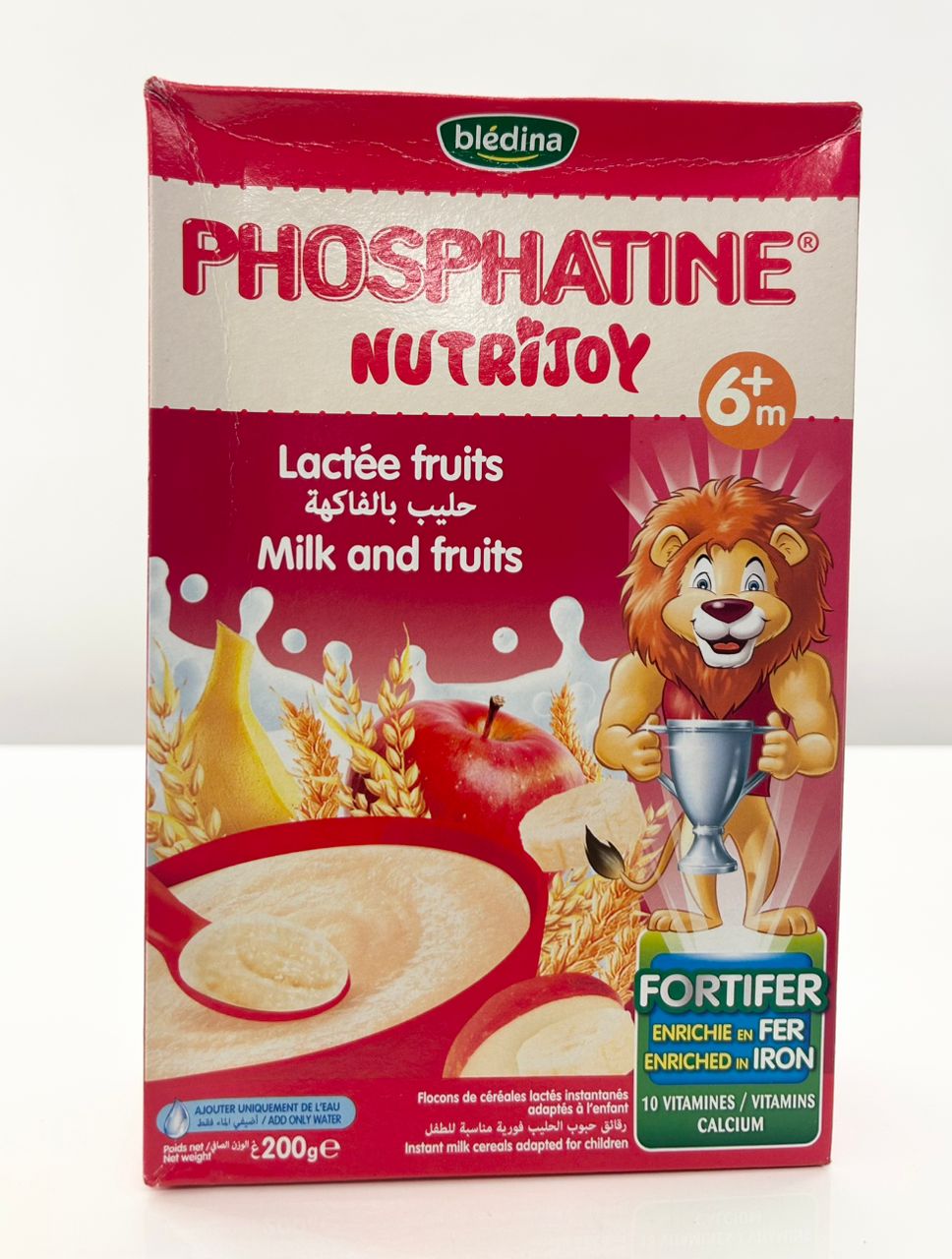 Bledina Phosphatine Nutrijoy (Milk x Fruits) 250g Single packaging - available at Beks Ghana