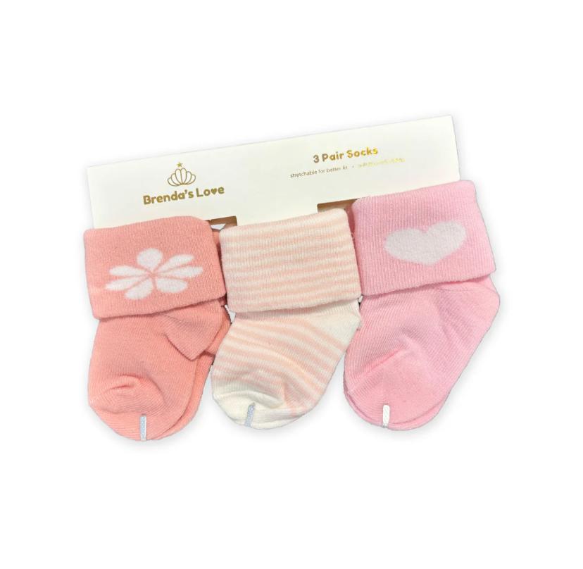 Brenda's love ( baby socks) cotton baby socks – accessory item for kids