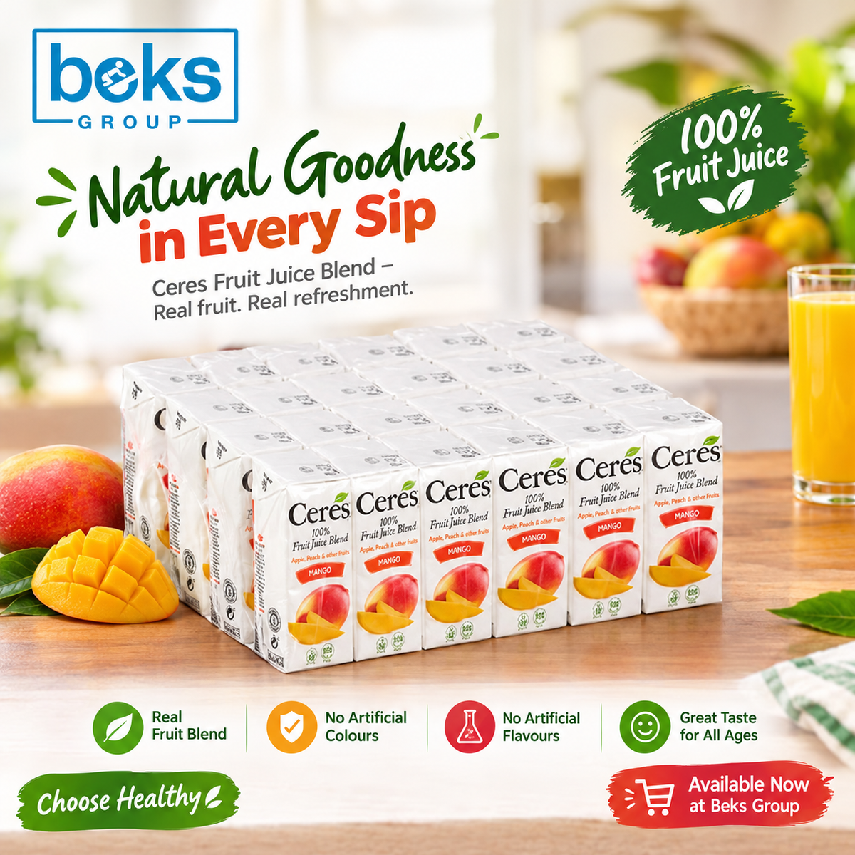 Ceres Mango Juice drink 24 x 200ml