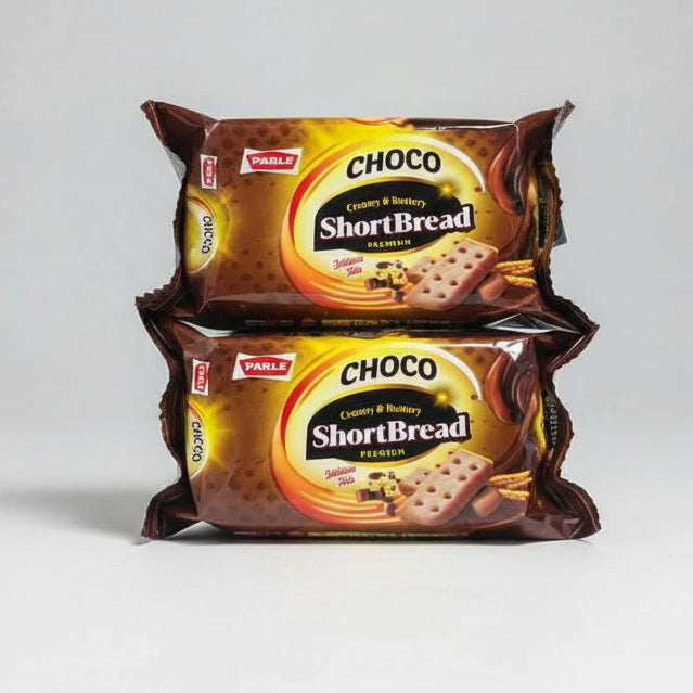 Parle Creamy & Buttery Shortbread Choco Chips 90g