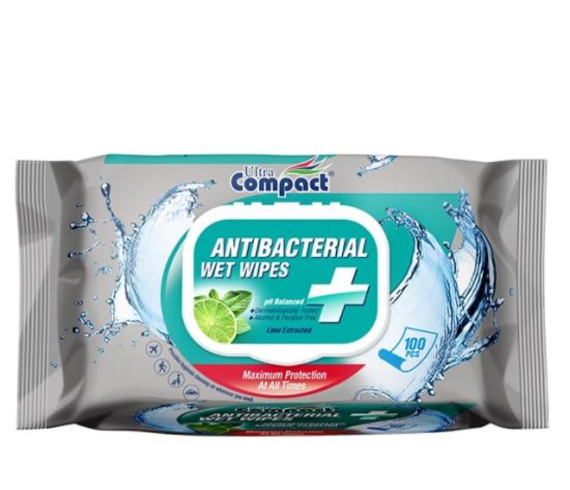 Compact Wipes (100pcs) R – diaper product photo at Beks Ghana