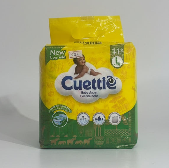 Cuettie Diapers Hospital Pack Large – diaper product photo at Beks Ghana