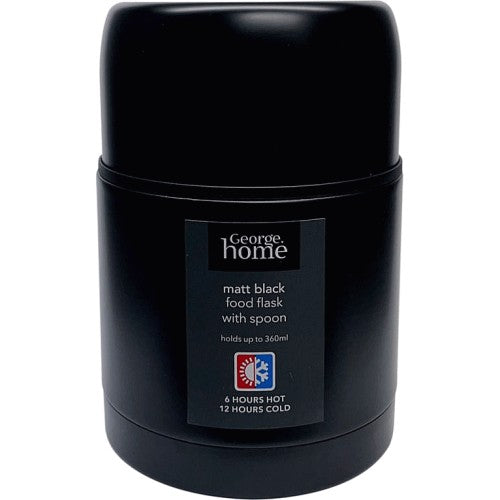 George Home Food Flask with Spoon 360ml