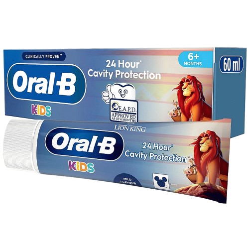 Oral -B Kids Fluoride Toothpaste 6m+ 60ml