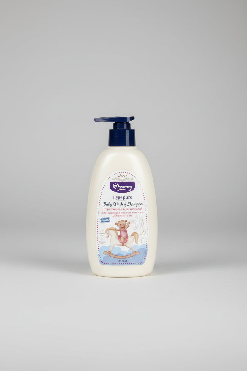 Momeasy Hygepure Baby Body Wash & Shampoo 400ml