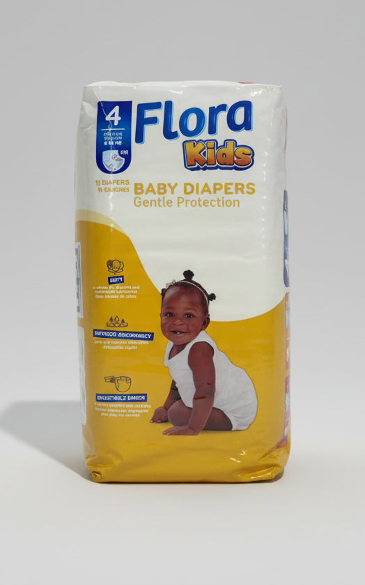 Flora Diaper Hospital pack L – diaper product photo at Beks Ghana