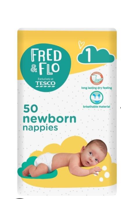Fred & Flo Size 1 – diaper product photo at Beks Ghana
