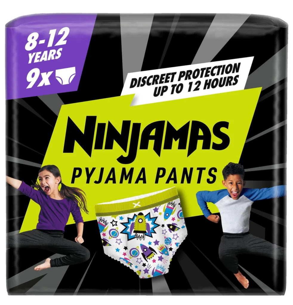 Ninjamas Pyjamas Pants( 27-43kg, 8-12yrs ) 9pcs