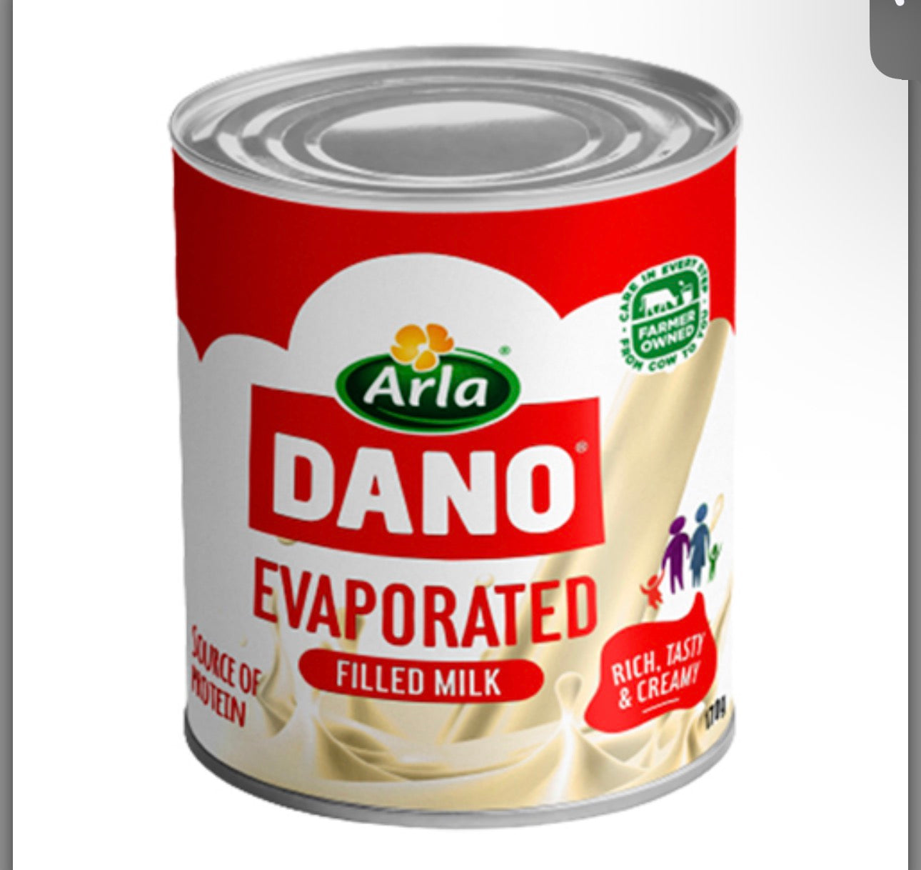Dano Evaporated Milk Tray (170g x 24)