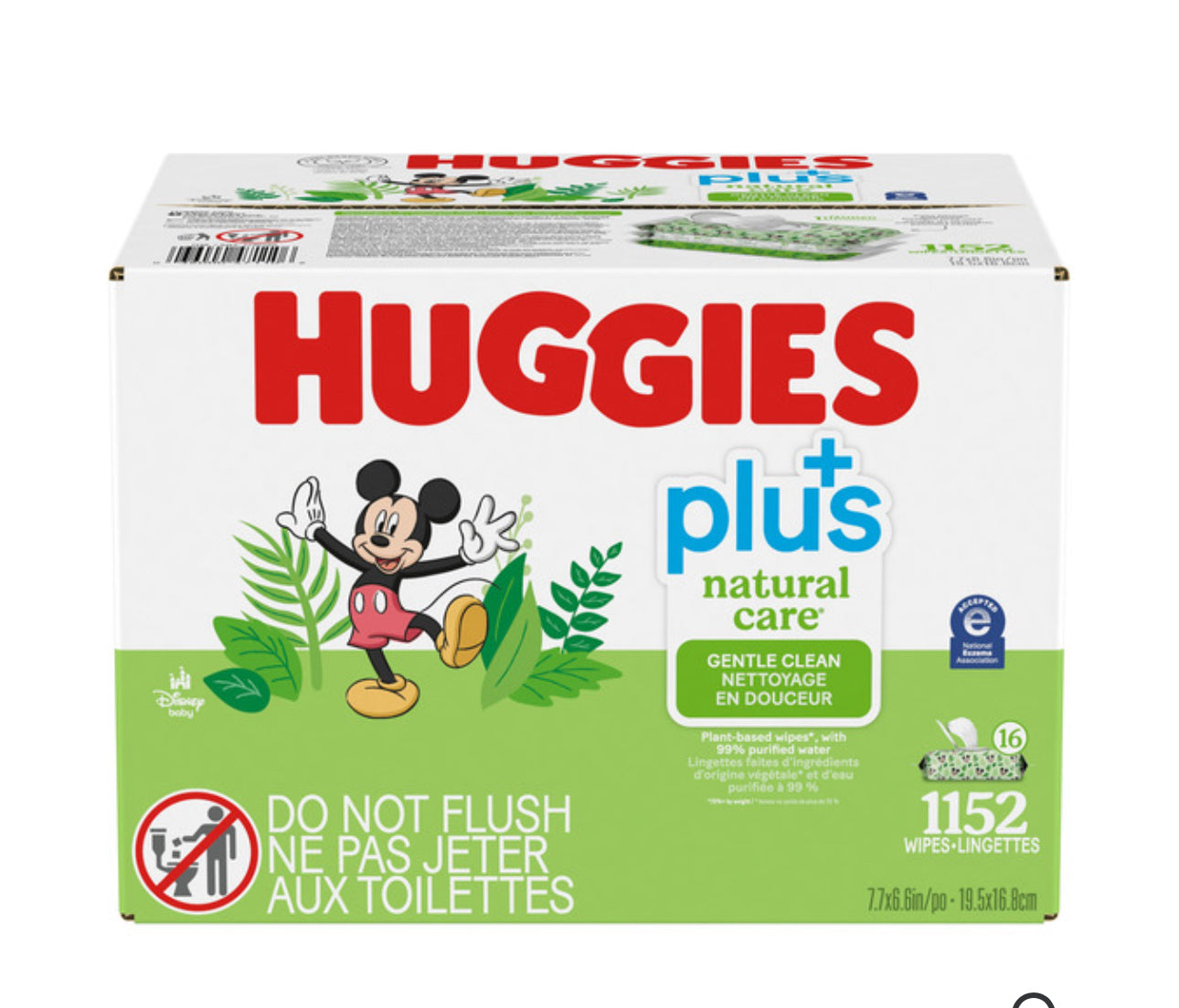 Huggies Pure Wipes Plus (Single pk)