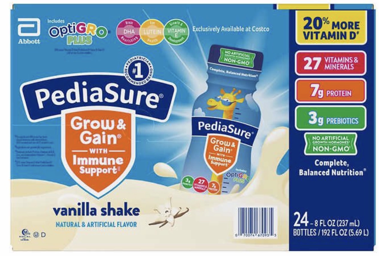 Pediasure Vanilla box (237ml X 24)