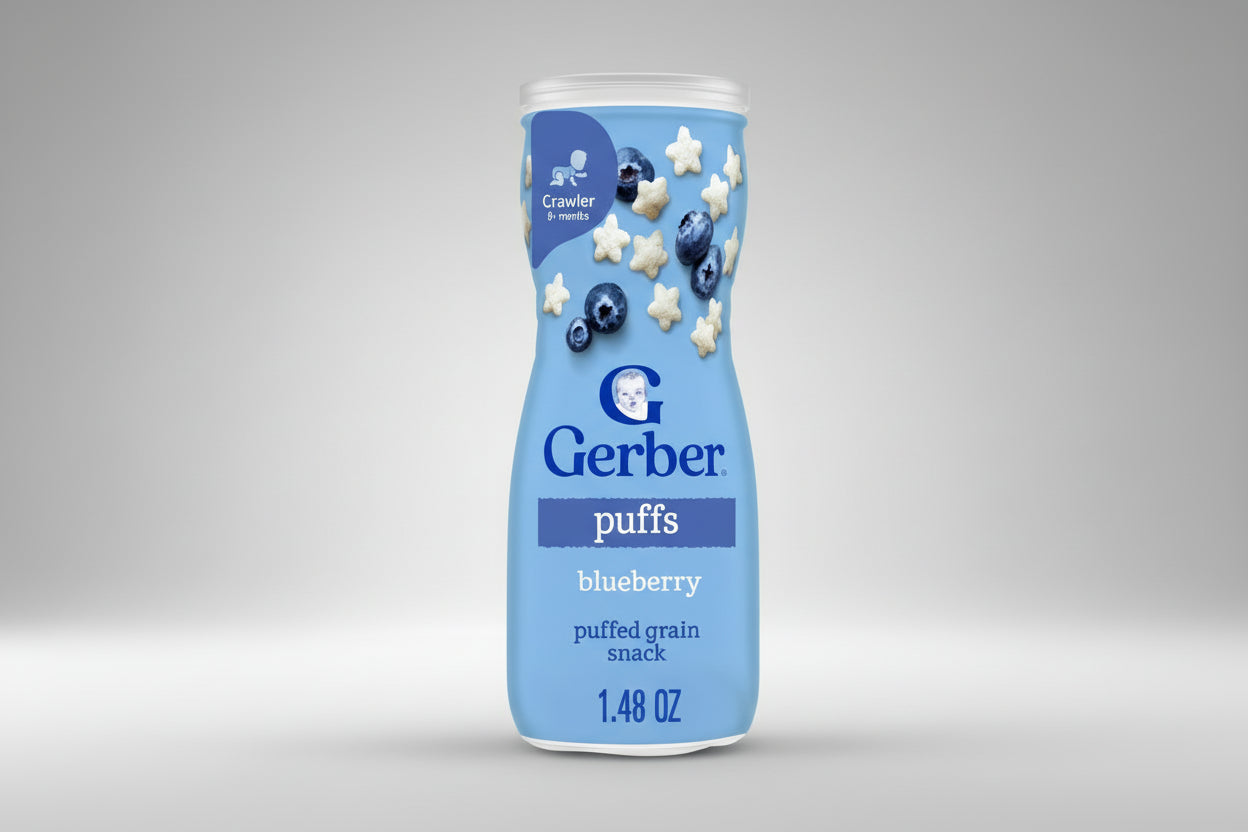 Gerber Puffs Blueberry 42g
