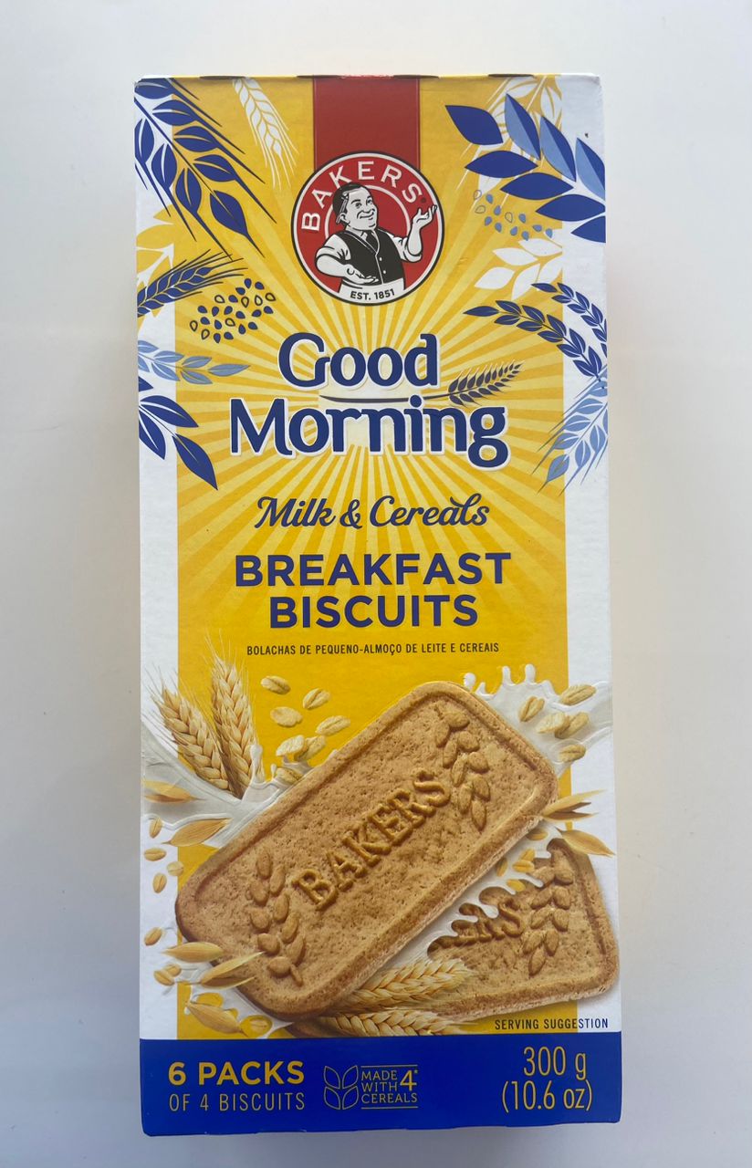 Bakers Good Morning milk and cereal breakfast biscuit product photo – Buy online at Beks Ghana