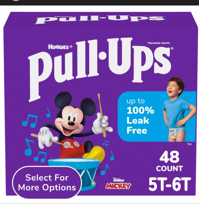 Huggies Pullup Pants 5T-6T Boys – diaper product photo at Beks Ghana
