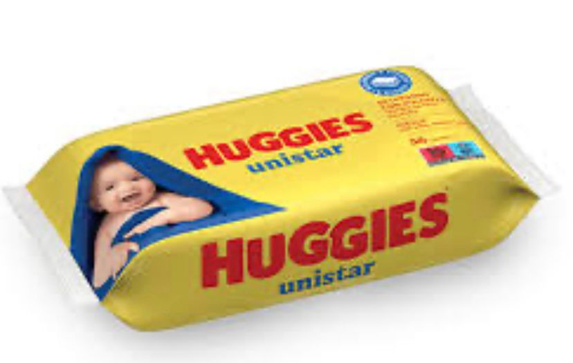 Huggies Unistar Wipes - 56 (Single pk) – diaper product photo at Beks Ghana