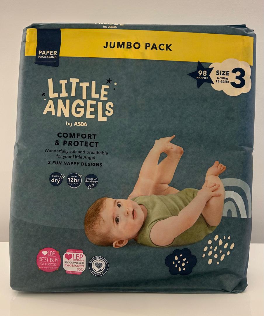 Little Angels Nappies size 3 – diaper product photo at Beks Ghana
