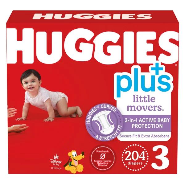 Huggies Plus Diapers Size 3 – diaper product photo at Beks Ghana