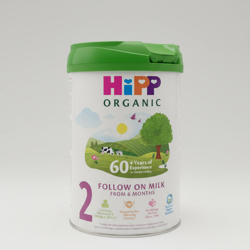 Hipp organic formula 2 800g singles packaging - available at Beks Ghana