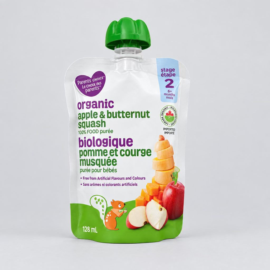 organic baby food puree