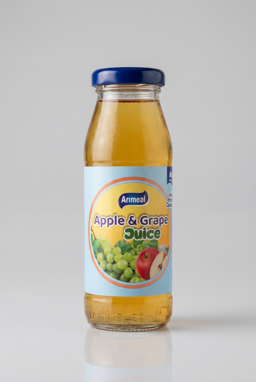 Arimeal Apple & Grape Juice 175ml 4m+
