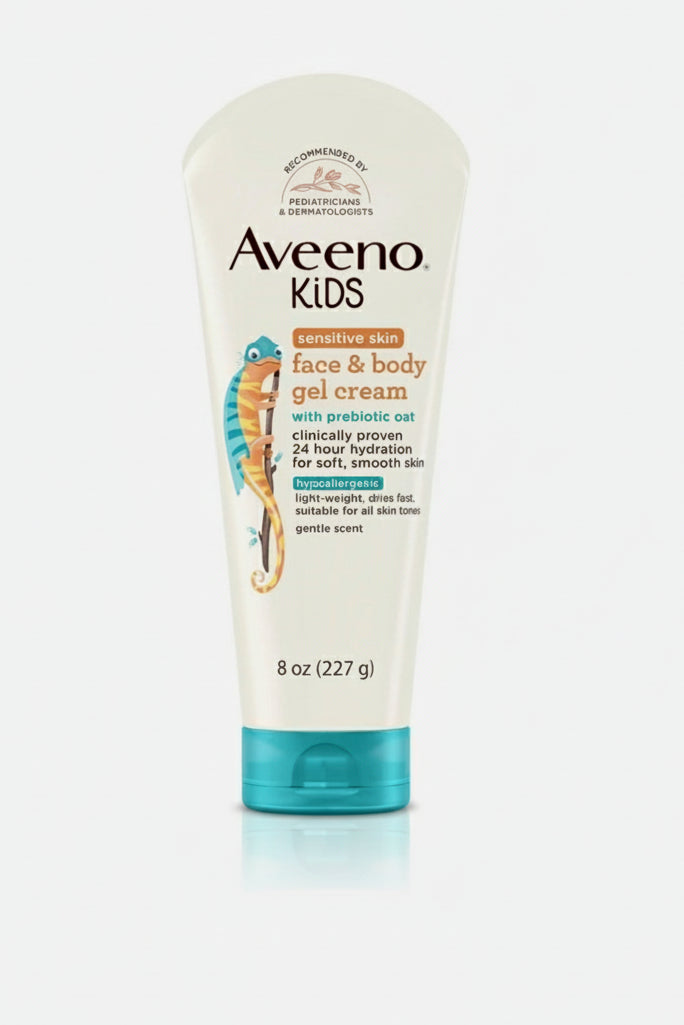 Aveeno Kids Face & Body Gel Cream 227g