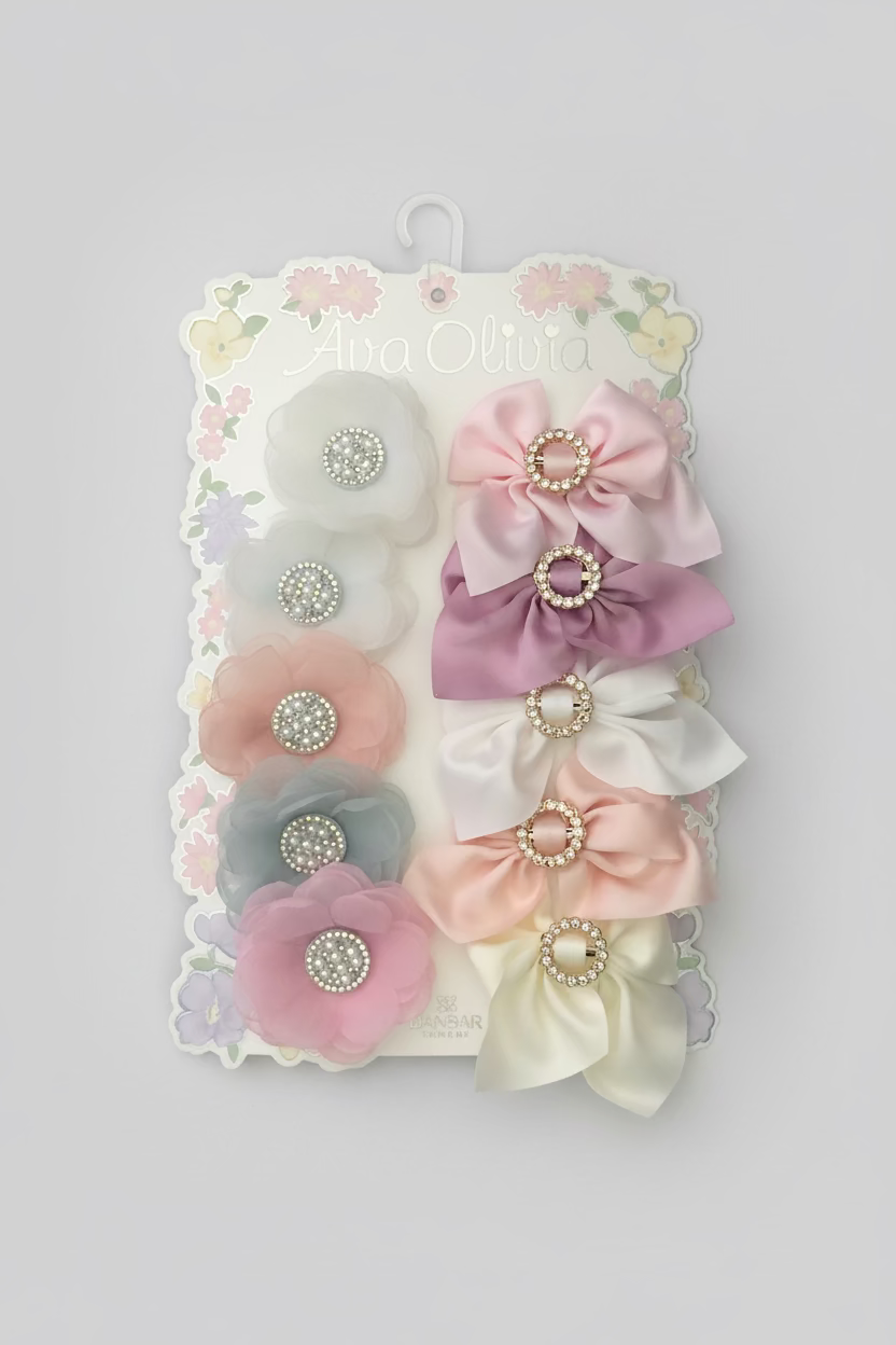Ava Olivia 10pcs Hair Clip