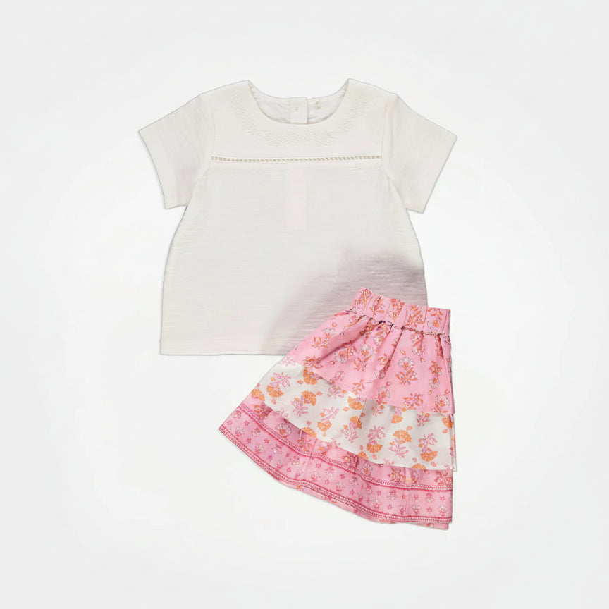 George (girls) 2 set ( top and skirt) 4-5 years