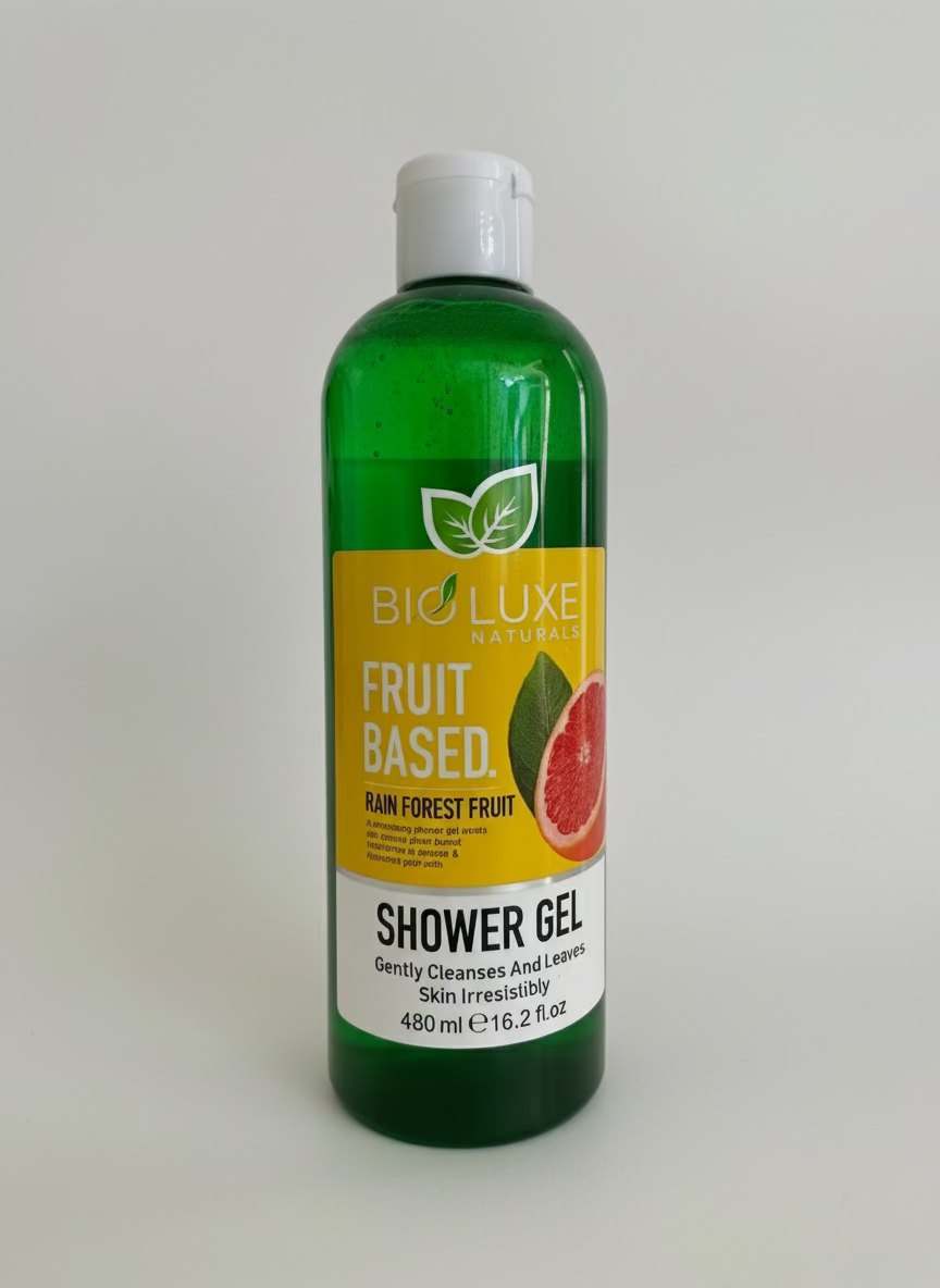 Bioluxe Fruit Based Rain Forest Fruit Shower Gel 480ml