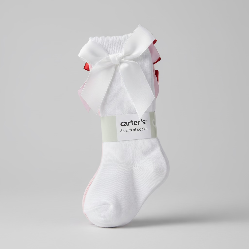 Carter's Girls 3 pairs of Socks
